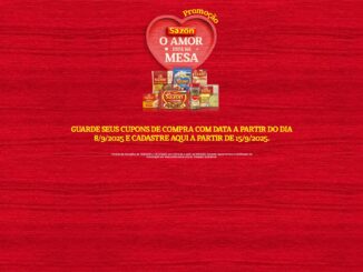 Promoção Sazón - O amor está na mesa: Concorra a quase meio milhão de reais em prêmios