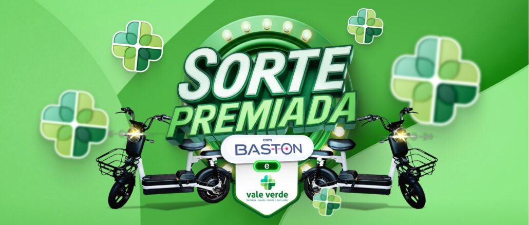 Promoção Sorte Premiada Baston e Farmácias Vale Verde Promoção Sorte Premiada Baston e Farmácias Vale Verde no Paraná