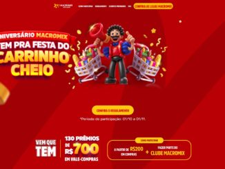 Aniversário Macromix Atacado 2025 no Rio Grande do Sul - Vem pra festa do carrinho cheio: Concorra vales de 700