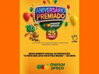 Aniversário Premiado Rede Menor Preço 25 anos: Concorra 75 mil reais na premiação