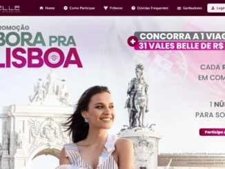Belle Promo Bora pra Lisboa: Concorra viagem para terras lusitanas