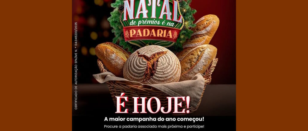 Natal de Prêmios é nas Padarias do Ceará Natal de Prêmios é nas Padarias do Ceará: Concorra a 34 mil reais na premiação