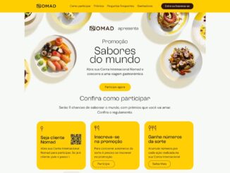 Promoção Nomad Sabores do Mundo: Concorra viagem gastronômica