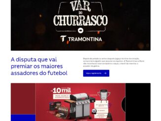 Promoção VAR do Churrasco Tramontina: Concorra 10 mil reais para aquela churrascada, e kits Tramontina