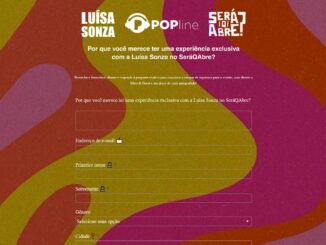 PROMOÇÃO SeráQAbre LUÍSA SONZA: Concorra ingressos e vinil autografado