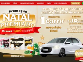 Promo Natal Premiado Personal, Snob e Santepel: Concorra a mais de 200 mil reais na premiação total
