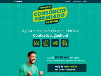 Promoção Consórcio Premiado Sicoob: Concorra 600 mil reais na premiação
