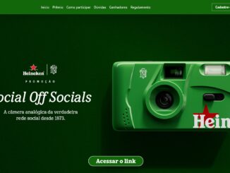 Promoção Social Off Socials Heineken: concorra câmera Kodak M35