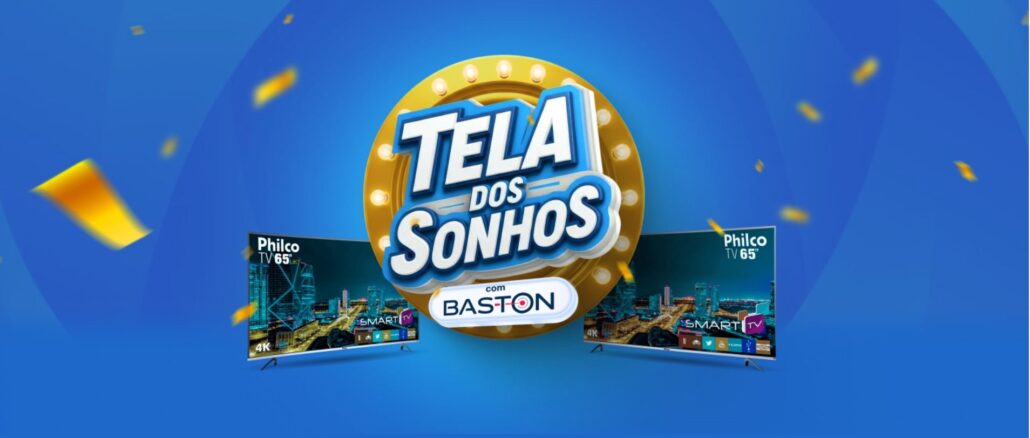 Tela dos Sonhos com Baston e Farmácias São Paulo no Paraná Tela dos Sonhos com Baston e Farmácias São Paulo no Paraná: Concorra 8 TVs Philco 65 polegadas