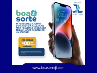Boa Sorte JL: Seja solidário e concorra iPhone