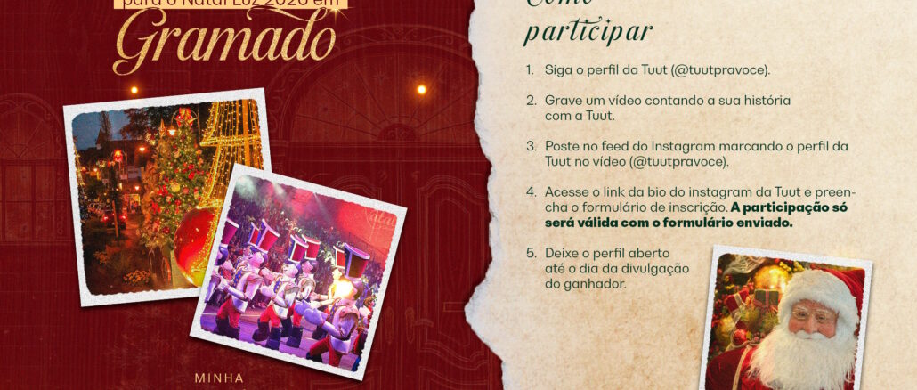 CONCURSO MINHA HISTORIA COM A TUUT: Concorra premiação de 10 mil reais
