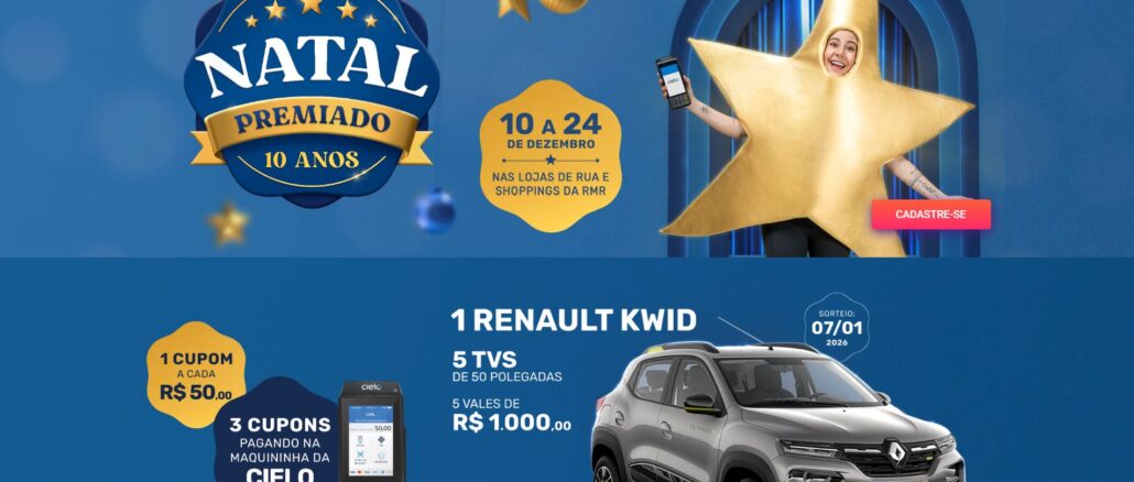 Natal Premiado CDL Recife 10 anos Natal Premiado CDL Recife 10 anos: Concorra quase 80 mil reais