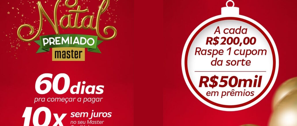 Natal Premiado Master Magazine 2025 Natal Premiado Master Magazine 2025: Concorra 50 mil reais na premiação
