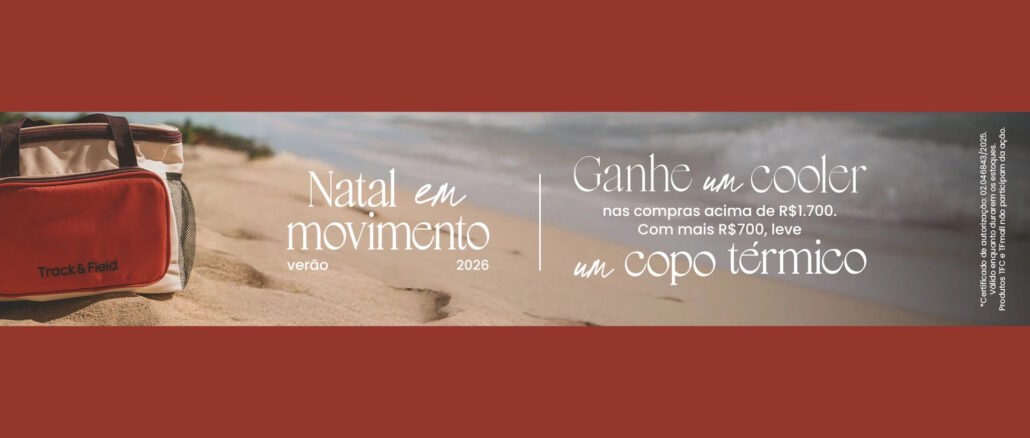 Natal em Movimento Track Field Natal em Movimento Track Field: Compre e Ganhe cooler e copo térmico