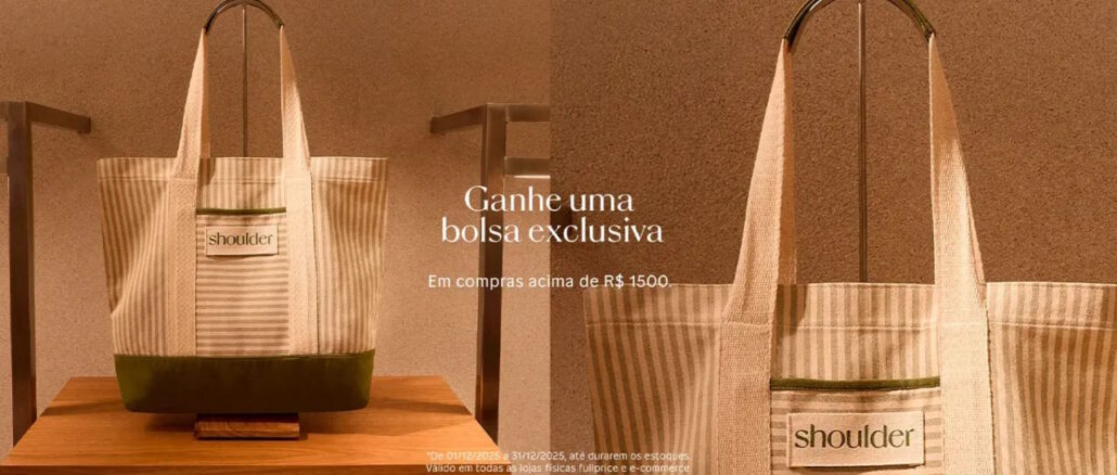 Promoção Ganhe Ecobag Shoulder Promoção Ganhe Ecobag Shoulder: Mais de 340 mil reais em brindes, bolsas ecobags