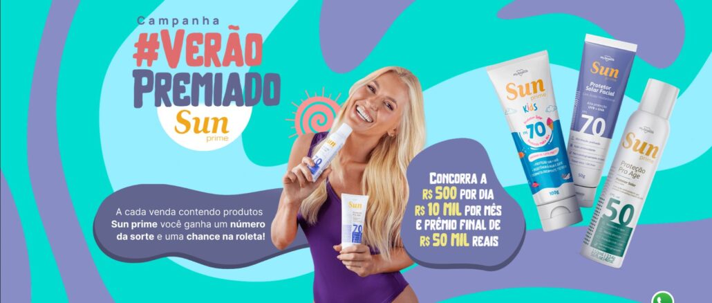 Verão Premiado Sun Prime: Balconista, participe e concorra!