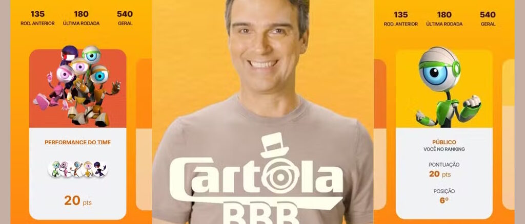 Cartola BBB 2026: Concorra kits com produtos do programa