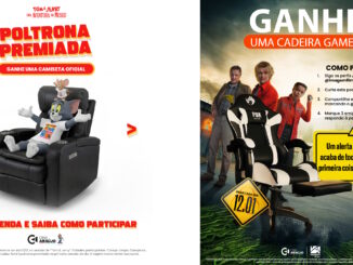 Poltrona Premiada e Cadeira Gamer Cine Araújo: Participe e concorra, camiseta e cadeira gamer