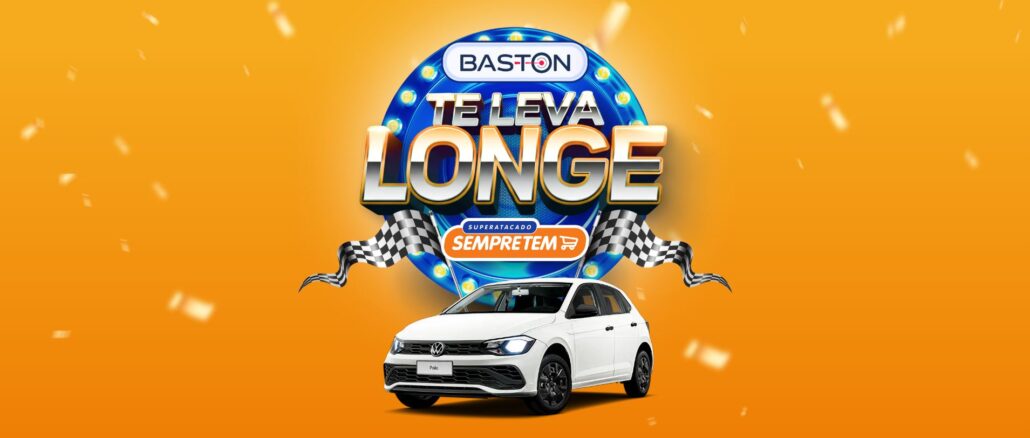 Promoção Baston Te Leva Longe com Superatacado Sempretem: Concorra carro 0km