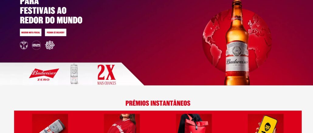 Promoção Bud Tour 2026: Mais de meio milhão na premiação