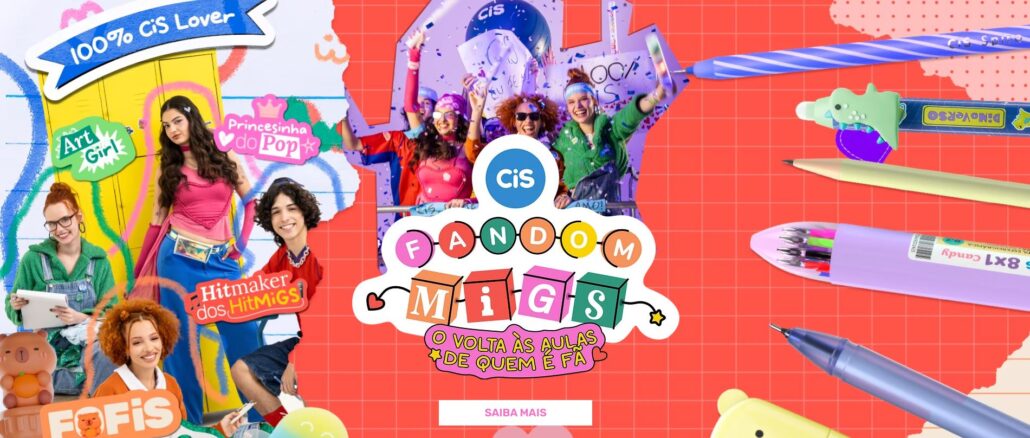 Promoção CiS Fandom Migs 2026: Concorra a mais de 30 mil reais na premiação