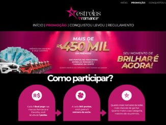 Promoção Estrelas Romance 2026: 450 mil reais na premiação total