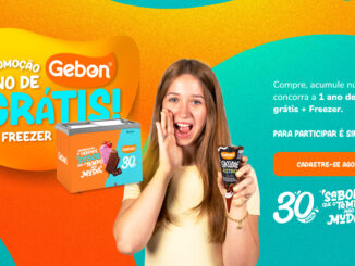 Promoção Gebon 1 ano sorvete grátis: 10 mil reais em prêmios