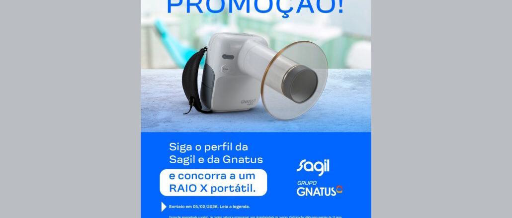 Promoção Sagil Gnatus 2026: Concorra Raio X portátil