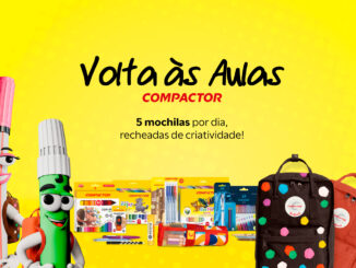 Promoção Volta às Aulas Compactor: Concorra a mochilas diariamente