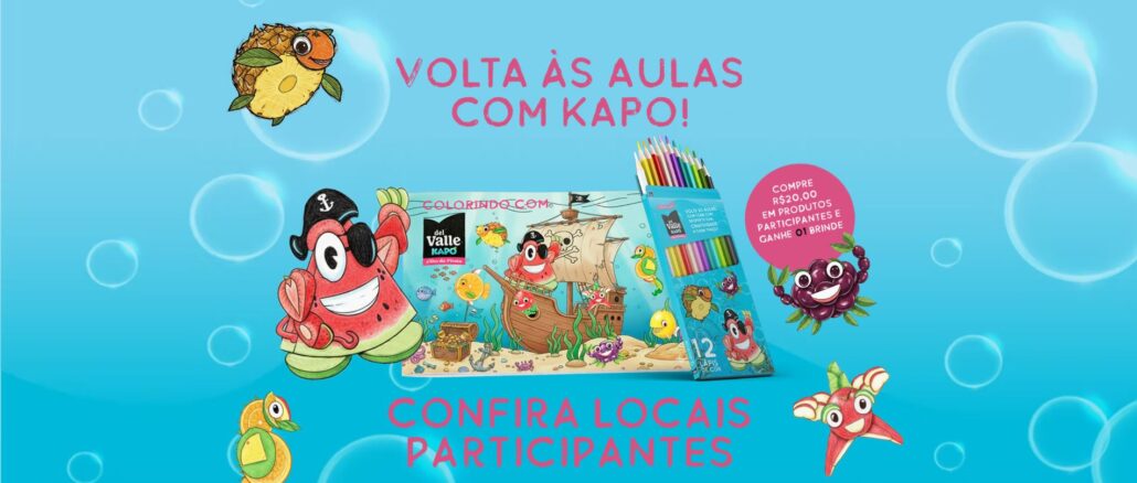 Promoção Volta às Aulas Kapo 2026: Quase 100 mil reais na premiação geral