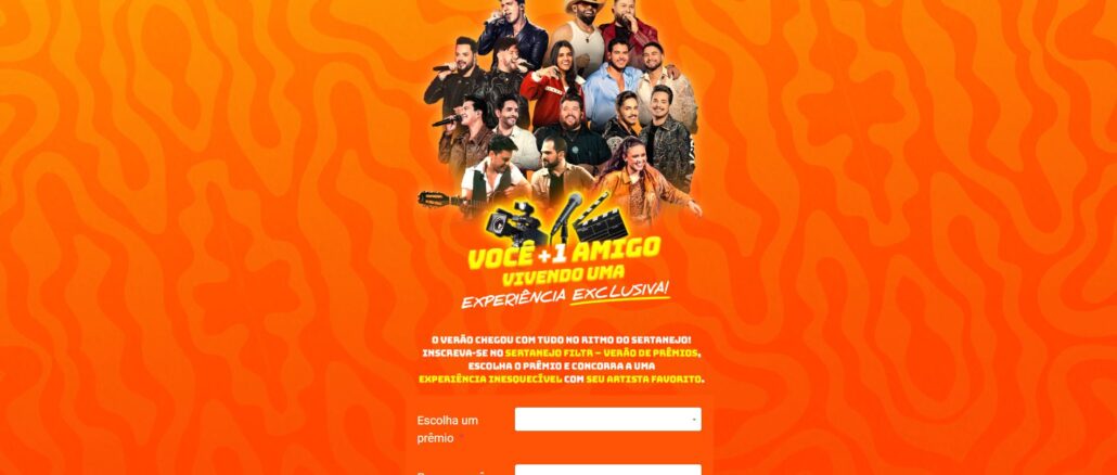 SERTANEJO FILTR – VERÃO DE PRÊMIOS – SHOW VILA COUNTRY SP – YASMIN SANTOS: Participe grátis e concorra ingressos