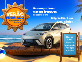 Verão Premiado Água Branca Seminovos: Concorra carro elétrico