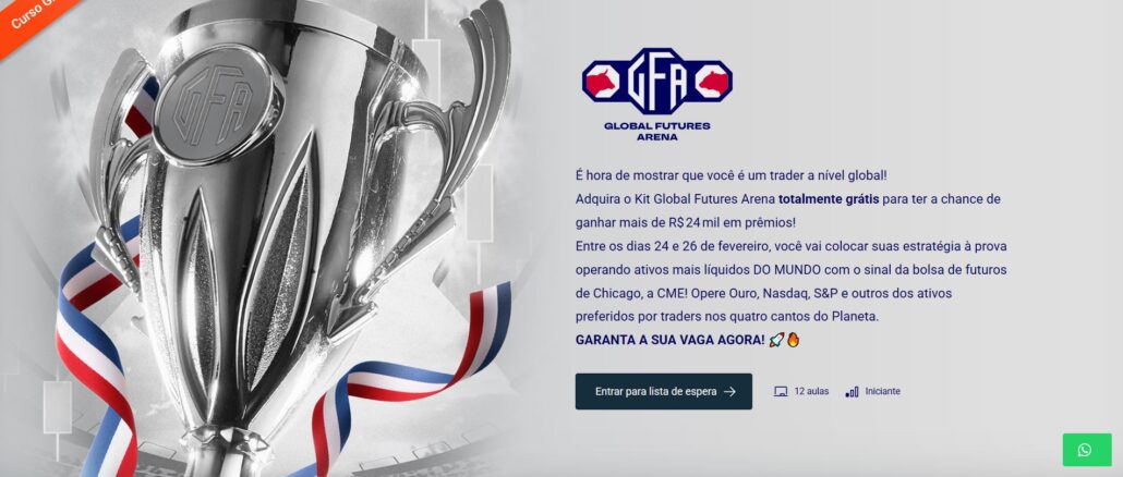 CONCURSO GLOBAL FUTURES ARENA: Concorra 26 mil reais na premiação