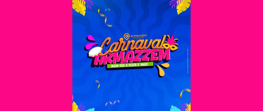 Carnaval Armazzem 2026: 40 mil reais na premiação