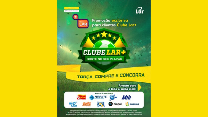 Clube Lar Sorte no seu Placar: 248 mil reais na premiação