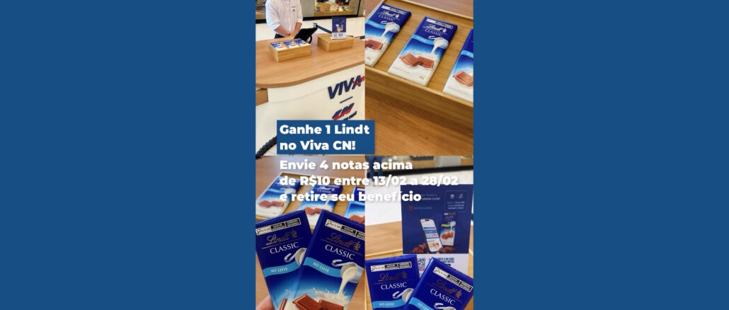 Compre no Center Norte Shopping e Ganhe Barras de Chocolates Lindt Compre no Center Norte Shopping e Ganhe Barras de Chocolates Lindt: Compre e Ganhe!