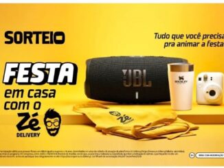 Festa em Casa com o Zé Delivery: participe pelo app e concorra