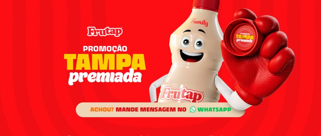 Frutap Promoção Tampa Premiada Frutap Promoção Tampa Premiada: Ache a tampinha premiada e boa sorte!