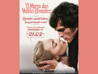 Mulheres pagam meia no Cine Araújo no filme O Morro dos Ventos Uivantes: Dia 21, aproveite!