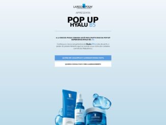 PROMOCAO LA ROCHE POSAY POP UP STORE – HYALU B5: 54 mil reais em brindes e amostras grátis