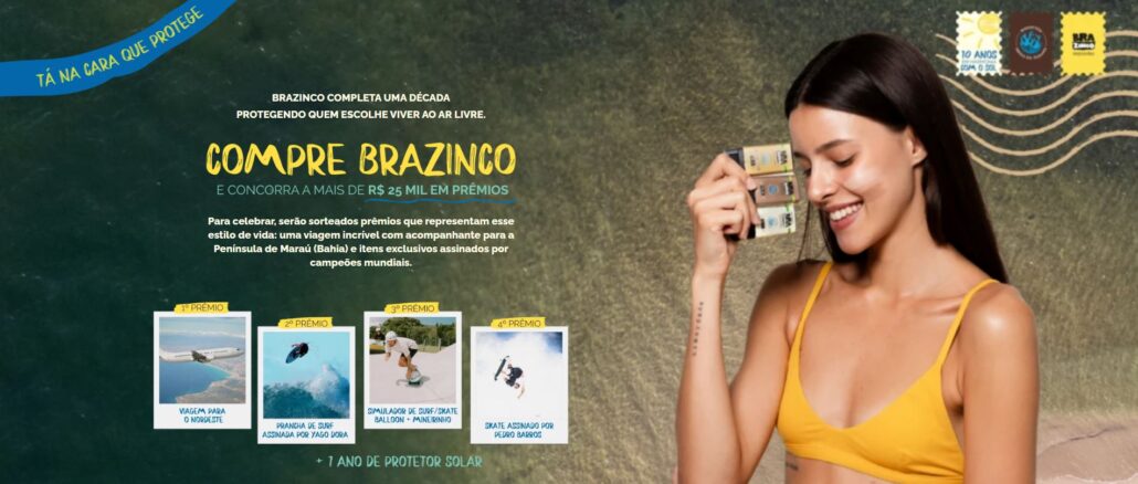 Promoção 10 anos Brazinco Promoção 10 anos Brazinco: Concorra 15 mil reais na premiaçao