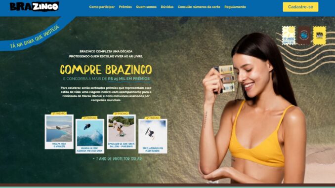 Promoção 10 anos Brazinco: Concorra 15 mil reais na premiaçao