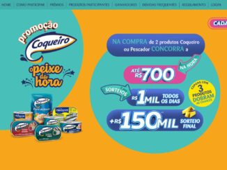 Promoção Coqueiro - O peixe da hora: 375 mil reais na premiação