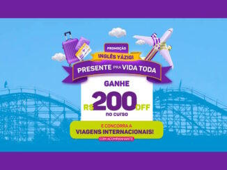 Promoção Inglês Yázigi - Presente pra vida toda: 73 mil reais na premiação