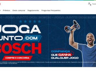 Promoção Joga Junto com Bosch: 123 mil reais na premiação