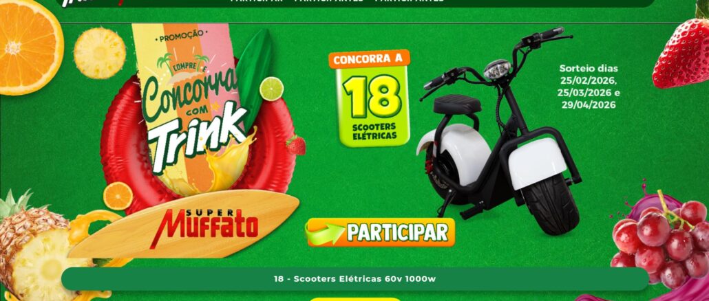 Promoção Trink Super Muffato: 113 mil reais na premiação