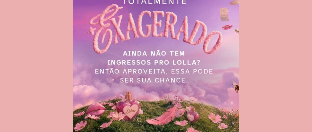 Promoção Vivo Totalmente Exagerado: Concorra ingressos pro Lolla