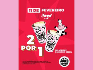Promoção iFood MilkyMoo 2por1: Compre 1 e ganhe 2