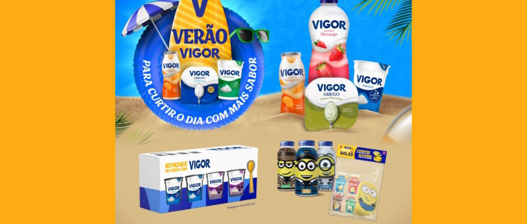 Refresque seu verão com Vigor: Compre e Ganhe brindes da Vigor