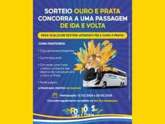 Sorteio Passagem Grátis Ouro e Prata: 24 mil reais na premiação